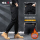 
Zengzhi jeans men's 2024 autumn and winter new official versatile slim fit loose micro-elastic high-end plus fleece casual straight 9227 like blue fleece trousers above 1.7 meters 28 90-104Jin [Jin equals 0.5 kg] Waist circumference 2 feet 1