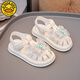 G.Duck Kids Little Yellow Duck Girls Sandalen Süße Bow Kulomi 2025 Sommer Neue Kinderschuhe Anti-Schlupf-Mode und vielseitig DM-9902 Pink 28 Größe 16,5 cm