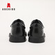 ABC KIDS男女童皮鞋秋季新款学生校园男孩儿童英伦风演出鞋3664PY黑色28