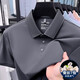 
GUYN International First-line Brand High-end Men's Short-Sleeved T-Shirt Summer 2025 New Middle-aged Half-Sleeved Polo Shirt Top 15125-Shallow Sky Blue L 50 [Suggested Weight 125-145Jin [Jin equals 0.5 kg]]