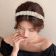 Kamalun (KAMALUN) light luxury women's headband 2025 new face wash headband pressure hairpin hairband high-end hair accessories high-end headwear khaki