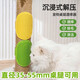 Pet table leg straps silicone hair device corner massage kitten scratching board toy bath garden ornaments cat itch device green 1 pc
