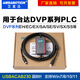 Yue Changsheng is suitable for Delta plc programming cable dvp es ex eh ec series download data cable USBAC economical black USBACAB230 long 2.5m