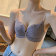 雅鹿美背内衣女新款2025聚拢小胸文胸无钢圈胸罩内裤性感套装女 杏色 单文胸 70A 32B通用