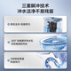 Hengjie (HEGII) toilet Household siphon-type high-impact toilet, fast flushing, water saving and odor-proof, silent and slow down cover, installation included, three pit spacing, first-class water efficiency, HC0513PT, 400 pit spacing (applicable to 390mm and above)