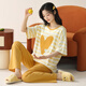 
Cat Man (MiiOW) pajamas for women in summer 2025 new pure cotton short-sleeved thin trousers cartoon cute style home clothing set Skin color love [7A antibacterial and anti-mites] L Recommended weight 100-120 Jin [Jin equals 0.5 kg]