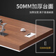 Xifu boss desk CEO desk executive desk manager supervisor desk simple modern executive desk office desk and chair combination upgraded desktop 5.0cm 180*80cm + side cabinet default walnut color