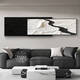
Pupan black and white style minimalist living room sofa background wall decoration painting abstract hanging painting sense mural new style dictionary style B style 33*80+26*80=overlapping total length 12035mm aluminum