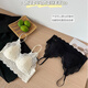 hiui Qingsang Clothing French Lace Comfortable Beautiful Back Stainless Chest Fixed Coaster Slinging Breathable Underwear Women-12593 White M [Recommended 90-110Jin [Jin equals 0.5 kg]]