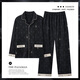 Hongtai men's pajamas for boys spring and autumn style 2025 new long-sleeved spring and summer large-size teenager men's home clothing OMM-12027 L men