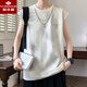 
Yu Zhaolin American sleeveless T-shirt in summer new fashion brand loose vest teenager casual gradient printed vest T 10512-9227 green XL about 100-120Jin [Jin equals 0.5 kg] can be worn