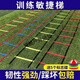 
Weedun football training equipment agile ladder basketball footstep jumping grid ladder agile ladder rope ladder soft ladder training ladder children's model 8 meters 16 sections + bag + 5 logo discs