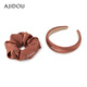 AJIDOU Ajidou headband 520 birthday gift fashionable floral headband large intestine hairband for girlfriend and wife black