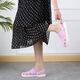 Yuanle Shanghai Juli Sandals Herren Sommer täglich lässige Freizeit hohl Anti-Schlupf-Weiche Sohle atmungsaktiven Kopfkleidung-resistente Strandlochschuhe Reddit Pole Schwarz 3524 39 Reddit Pole 39 Standardcode