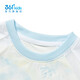 361 Shopping mall same style children's clothing girls short-sleeved sweater summer new children's top original white 120