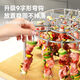 Shuwu said air fryer barbecue rack special rack grill hanging grill oven barbecue hanging rack skewers rack 304 hanging tag 30 skewers