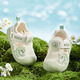 Jingqi (Joyncleon) zapatos para niños para bebés 2025 Summer Nuevo bebé Mal a transpirable zapatos funcionales de un año SOLO SOLO CHACES CHIENTES VERDE [ACTUALIZACIÓN ANI Bacteria] Tamaño 17 Tamaño 13.5 cm Longitud interior adecuada para el pie de 13 cm