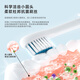 New electric toothbrush rechargeable adult soft-bristled waterproof sonic vibration home couple toothbrush Sakura pink base fast charging 12 brush heads + stand + travel box
