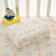 
European Emperor Bear Urine Sequestration Pad Baby Washable Class A Pure Cotton Waterproof Double-Side Large Bed Adult Child Menstrual Mat [Blue Flower Bear] Waterproof Washable 50*70 cm [One]