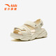 ANTA Children's Sandals, Girls' Shoes, 2025 Summer New Cute Claw Sandals, Outdoor Open-Toe Beach Shoes, Micro Protein-1 37