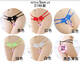 4 packs 80-150Jin Jin is equal to 0.5kg, no-removal underwear, T-pants, pearl thong, feminine open-front suit, large size, 3961 black, 222 black, 2149 black, 233 black, one size fits all