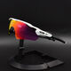 Oakley 9275 Lunes à vélo 9208 Sports extérieurs Moulonnaire de sports et lunettes de soleil Cadres TR90 pour hommes et femmes couples, draps rouges à cadre blanc complet, emballage simple + comptoir