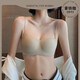 无痕内衣女聚拢小胸夏季薄款舒适胸罩细肩带防滑抹胸裹胸文胸新款 浅奶绿 M 75/34AB