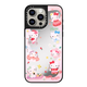 Casetify Совместный брендинг для iPhone Apple 16promax Мобильный телефон 13/15/16 вокруг Katie Cat 16pro Makeup Mircor 15pro Women 12 Trend 14 All-Inclusive 16plus Simple Case [CS#14957 Pink Wave Edge множественные KT] подлинное серебро