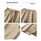 JEEP SPIRIT Jeep Functional Work Pants Men's Fall New Straight Paratrooper Sports Versatile Casual Trousers Men 9856 Military Green 2XL