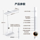 Midea AI Tianbaguang Desktop Eye Protection Lamp Learning Special Reading Lamp Children Full Spectrum Intelligent AI Street Lamp White