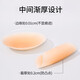 
Breast patch anti-convex nipple patch breast patch for women's wedding dress thin ultra-thin silicone bra patch invisible areola patch one pair natural skin color box (1 pair) 8cm