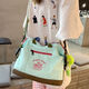 Rucksack Multifunktionaler Pendler-Pendelbeutel Handtasche Reisetasche große Kapazität Student Rucksack One-Shoulder Crossbody Reisetasche Pink Belt Anhänger (mit Schultern + Crossbody + Hand)