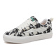 Lightning x Storm Picasso Paintings co-marquée Xiaoxiang Style Casual Lightning Bread Chaussures Couple Toile Sports Chaussures Chaussures hommes et femmes D6227 Cheese Cat 46