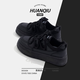 Global black board shoes for women 2025 new summer mesh breathable thick sole women's shoes hot versatile light casual black shoes