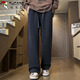 Woodpecker (TUCANO) casual pants men's pants autumn and winter men's straight loose sports pants trendy versatile trousers high-end gray XL