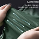 
LA summer thin ice silk pants men's hollowed-out men's casual pants slim-fit mesh trousers [9 points to tie the feet] black 9902 models, one size 28 [waist circumference 2 feet one]