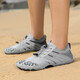 Outdoor Stream Tracing Schuhe Sommer Indoor-Fitness Anti-Rutsch weicher Sohle Schwimmschuhe Leichte atmungsaktive Innensportschuhe Schnellrocken-Schuhe A826 Beige 40