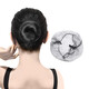 Invisible hair net combination set black ancient style flight attendant hair net stewardess net pocket ball head professional hair net 5 invisible hair net 30cm