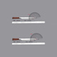 Mi Hong Japan imported quality Germany imported 14116 steel sashimi knife fish raw knife sushi knife Liu Bian left and right chef gray 60 or above 238cm155mm