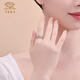 China Jewelry PT950 Crown Platinum Ring for Women Platinum Versatile Fashion Ring Jewelry for Girlfriend and Wife on Valentine's Day Platinum Crown Ring Gold Weight Approximately 2.4g
