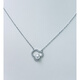 Ya Ge M Jia Tong S925 sterling silver Seiko sea water akoya pearl gourd cloud pendant Mother's Day 520 gift silver gray
