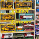 Toys Baolestar Toys Baolestar Toy Car Inertial Car Toys Tell Stories 9855 Express Container Truck 3 Colors Livraison aléatoire