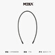 M2KA ultra-fine hair hoop for women, high-end, face-washing, non-stressing, non-stressing, non-slip, durable headband, hair clips and headwear, lightweight and non-sensory new experience, 2.5MM ultra-fine hair hoop, black*1 pack