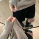 
Hoodie chic base shirt for women in autumn and winter 2025 new fashionable knitted sweater wool inner sweater thin full wool ice clear blue XL