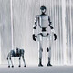 Yushu Intelligent Humanoid Double Foot G1 Roboter spielt Gehen und Tanzen Spring Festival Gala Gleicher Tanzroboter Hund Begrüßung Roboter Roboter Roboter für 1 Tag