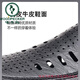 Woodpecker [really soft leather] men's summer 2025 new men's hole sandals breathable and odor-proof middle-aged sandals black [standard leather shoe size] 42 brand special offer to buy