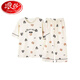 Langsha pajamas with chest pad for women for summer short-sleeved cropped pants suit casual thin high school student cartoon Korean style home clothes with chest pad 679 Babi Bear short-sleeved cropped pants M size 75-95 Jin [Jin equals 0.5 kg] equal size