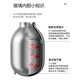 NERVISHI Thermal Insulation Pot 25 New Household Insulation Pot Large Capacity Thermal Hot Bottle Glass Inner Bottom Bottle Bottle Diamond Insulation Pot [Temperature Display] 1L