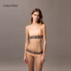 
Calvin Klein [Storm Gravitational Belt] CK Underwear 25 Spring and Summer Women's Light Sports Slim Strap Vest Bra QF7631AD 4A3-Sky Blue S