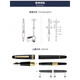 万宝龙Montblanc145/146经典款豪华商务钢笔大班系列送礼墨水笔  联保刻字 146镀金色赠送原装墨水 F尖 官方标配 明尖
